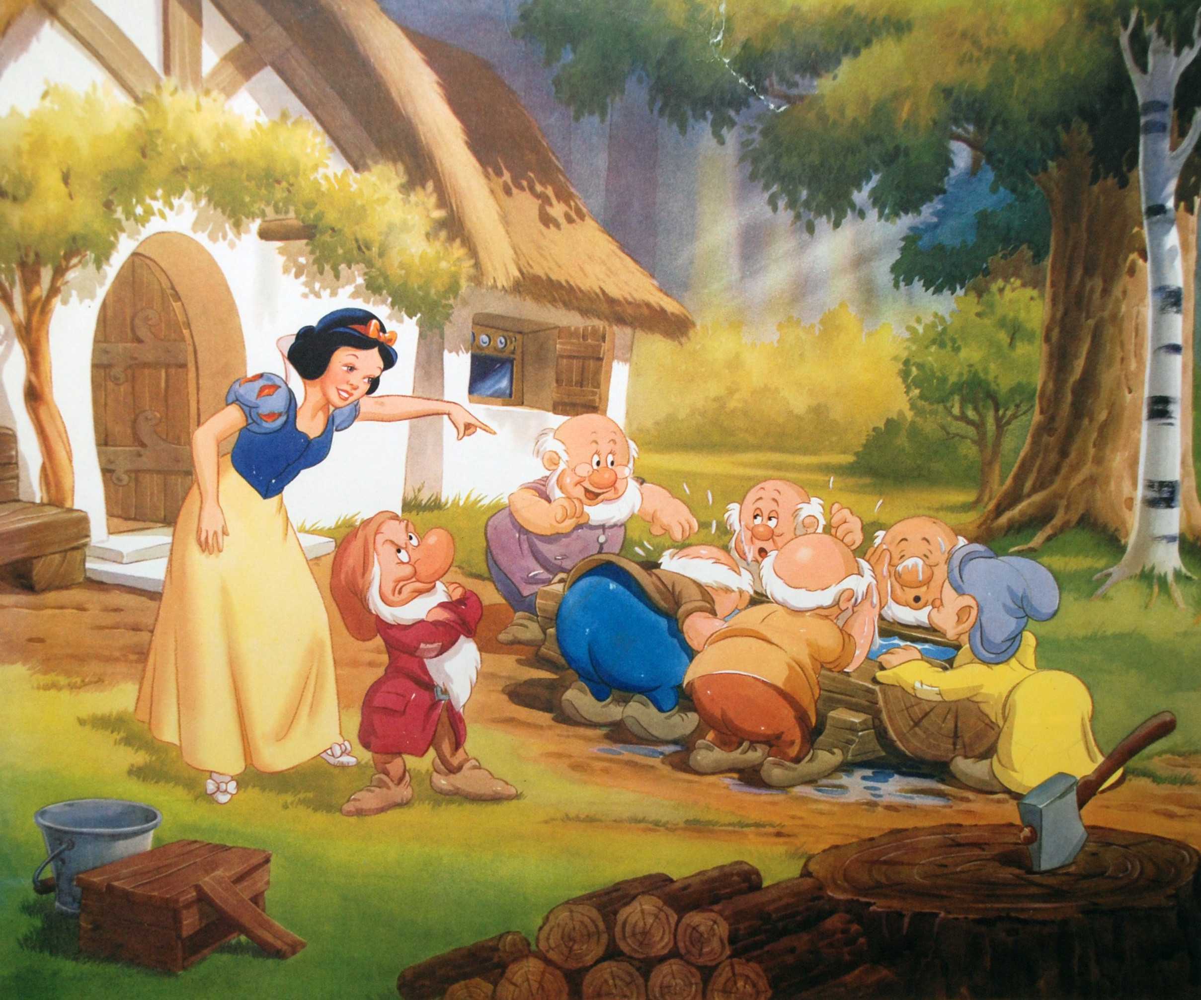 Каждый из семи гномов подарил белоснежке. Белоснежка и 7 гномов. Белоснежка и 7 гномов Уолт Дисней. Snow White and 7 Dwarfs New.