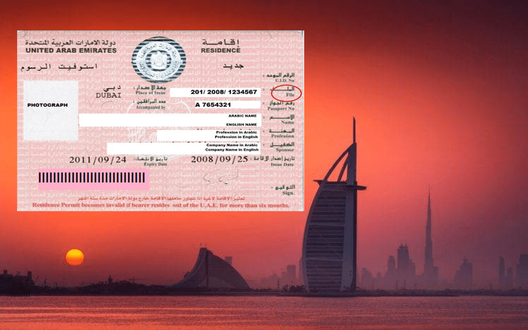 фото на визу оаэ требования